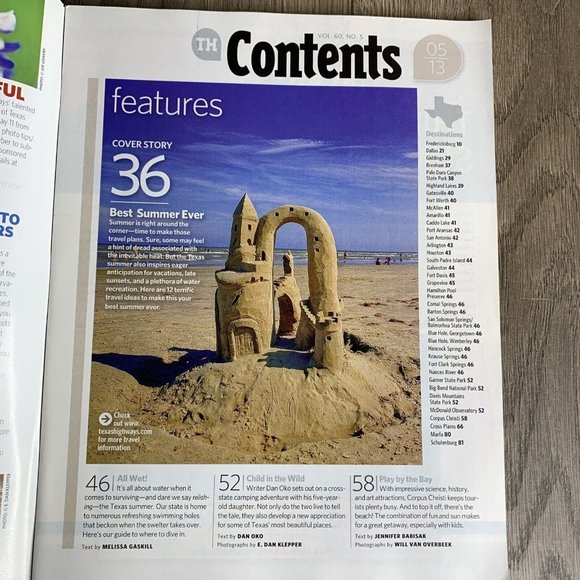 Texas Highways Magazine (2013) 11 Issues / Feb-Dec - Picture 9 of 16